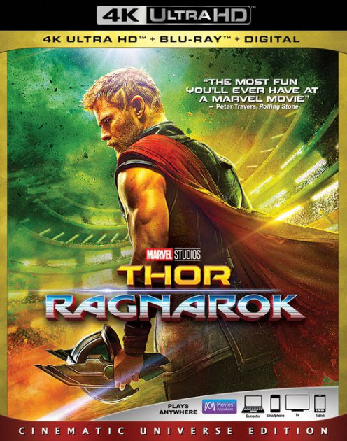 Thor: Ragnarok [Includes Digital Copy] [Blu-ray/DVD] by Taika Waititi,  Taika Waititi, Blu-ray